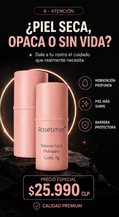 DermaBalance ™ - Bálsamo Facial Hidratante Antiarrugas