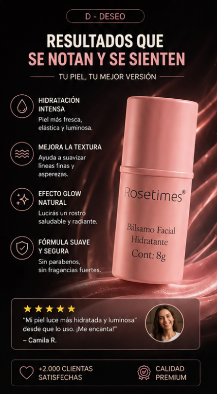 DermaBalance ™ - Bálsamo Facial Hidratante Antiarrugas